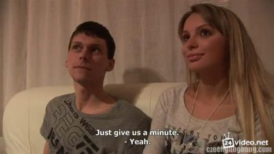 Жесткое порно видео CZECH GANGBANG 12