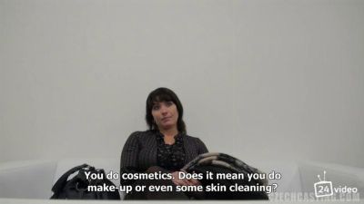 Жесткий чешский кастинг для шлюхи Ленки